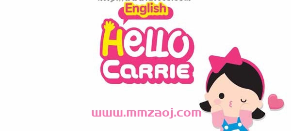 儿童自然拼读动画视频《Hello Carrie》下载 Alphabet A-Z Song+组合音节 百度网盘