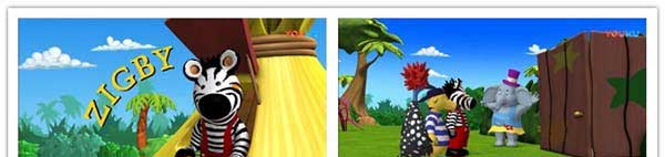 儿童搞笑冒险动画片《斑马兹比 Zigby The Zebra》全52集下载 720p/英语中字 百度网盘